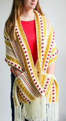 Marjorie Pocket Scarf (Crochet)
