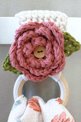 The Crochet Rose Appliqué (Crochet)