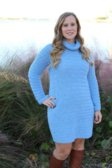 Edgewater Sweater Dress (Crochet)