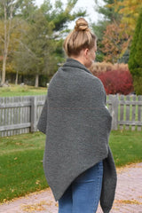 Arlette Blanket Scarf Wrap (Knit)