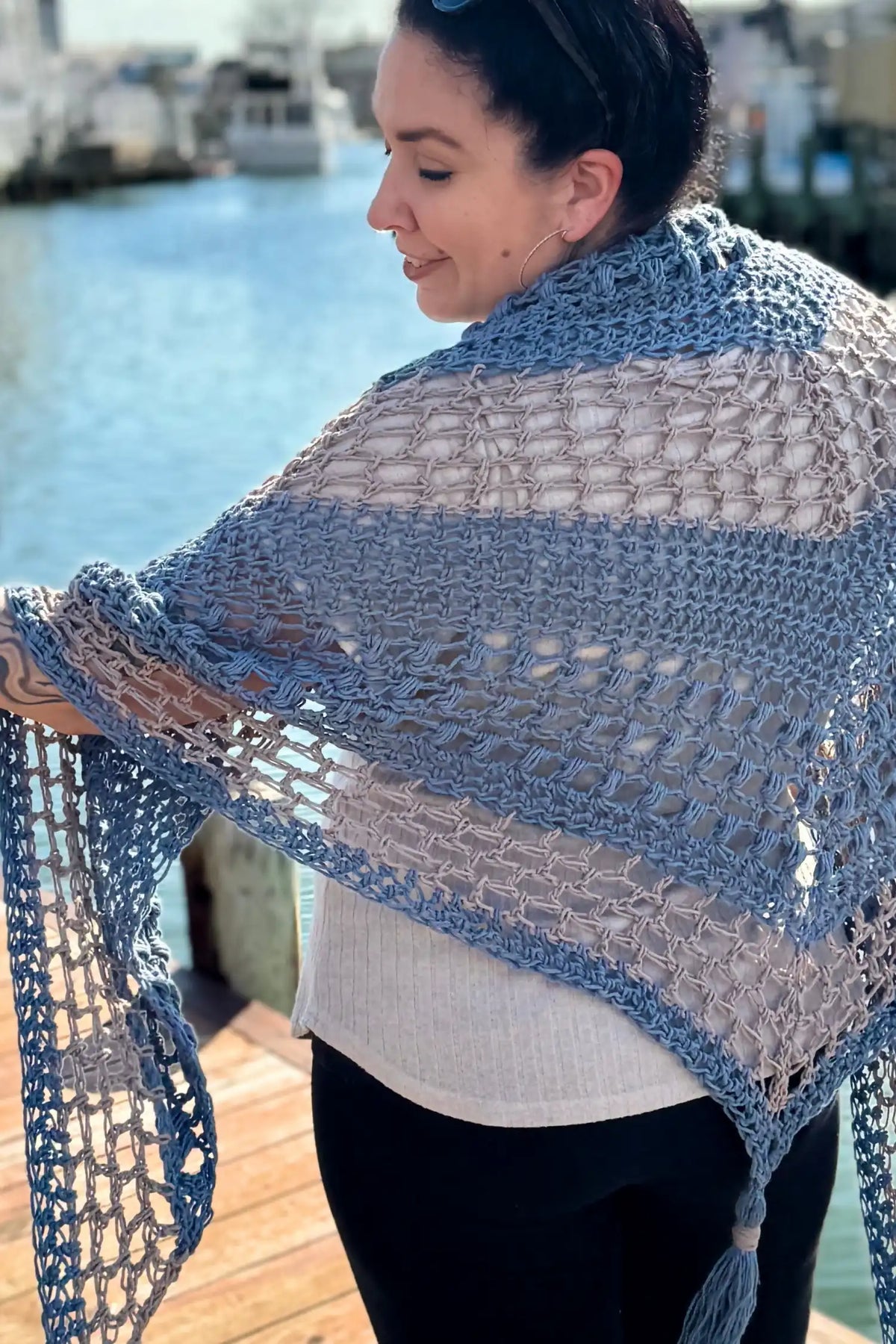 Bayshore Shawl (Crochet)
