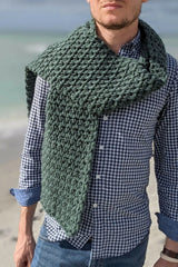 Classic Men's Scarf (Crochet)