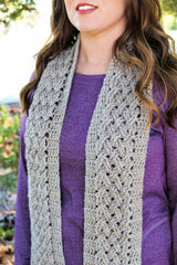 Celtic Weave Scarf (Crochet)
