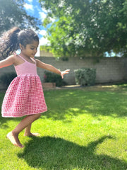 Petits Coeurs Crochet Dress (Crochet)