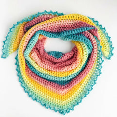 Spring Me Forward Scarf (Crochet)