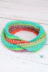 Criss Cross Infinity Scarf (Crochet)