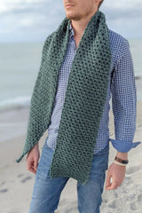 Classic Men's Scarf (Crochet)