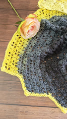 Chocolate Block Scarf (Crochet)