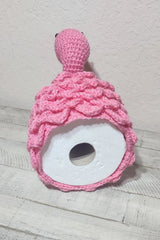 Flamingo Toilet Paper Cover (Crochet)