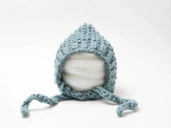 Seed Stitch Pixie Bonnet (Knit)