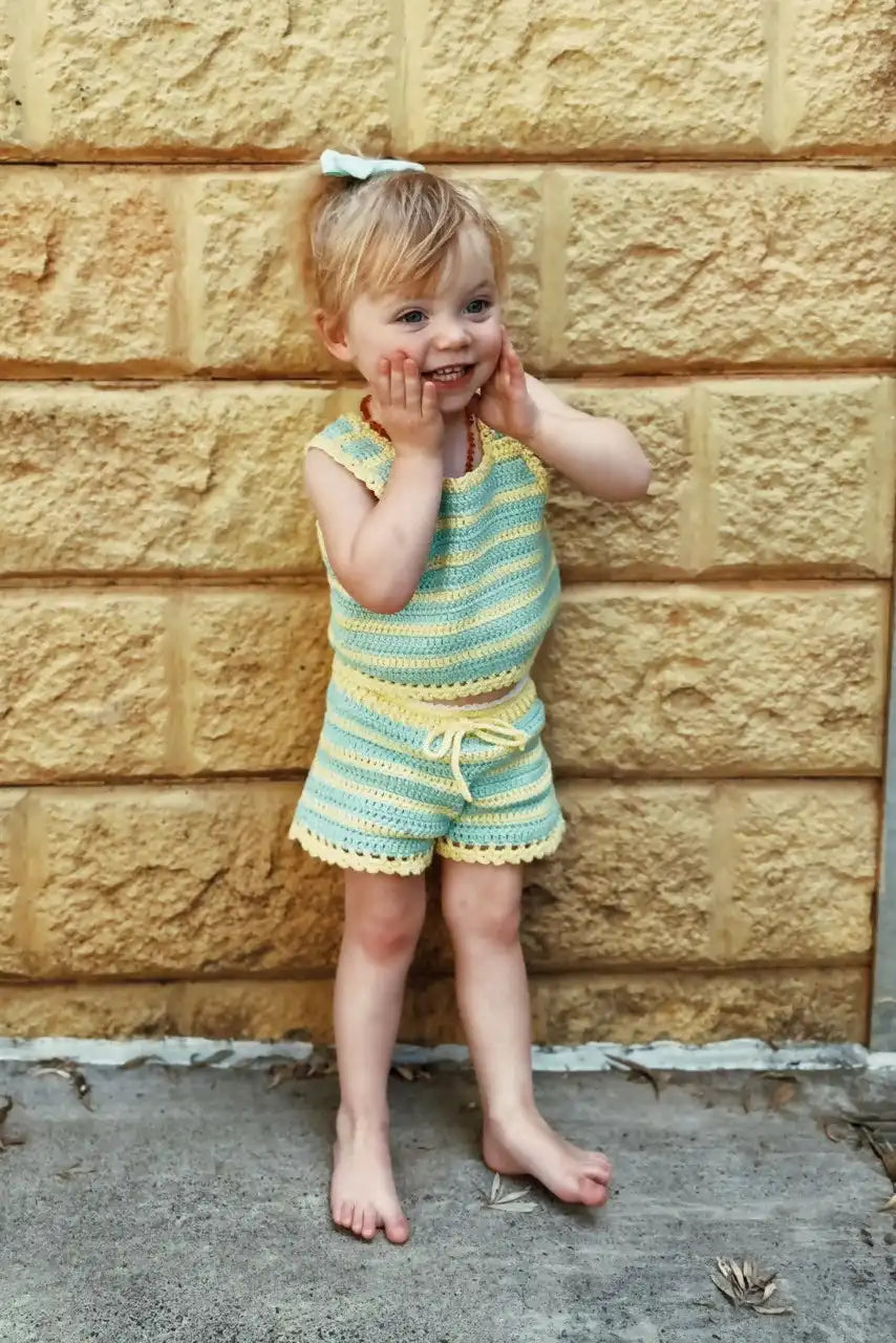 Willa’s Summer Short Set (Crochet)