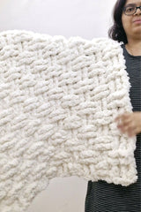 Marshmallow Hug Blanket (Crochet)