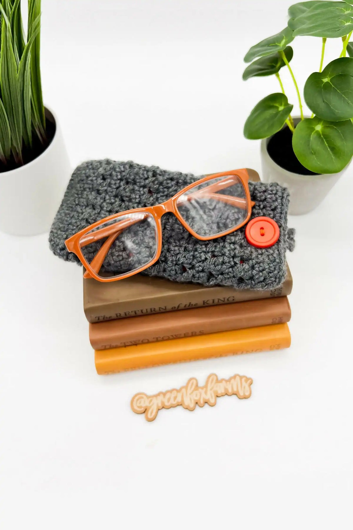 Hopscotch Glasses Case (Crochet)