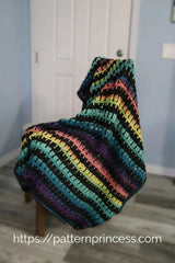 Galaxy Cat Blanket (Crochet)