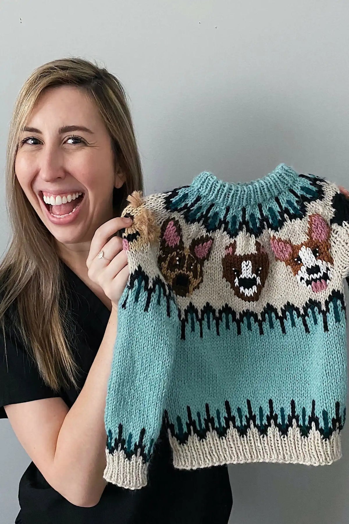 Kitty Cat & Puppy Dog Junior (Knit)