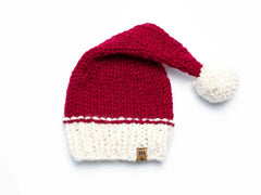 Classic Santa Stocking Cap (Knit)
