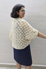 Magnolia Cocoon Shrug (Crochet)