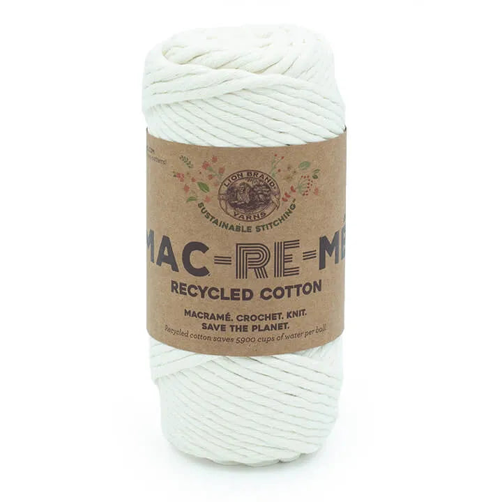 Mac-Re-Me Recycled 100% Cotton Yarn