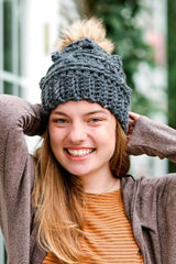 The Chunky Bobble Beanie (Crochet)