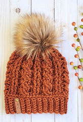 Karen Cable Beanie (Crochet)