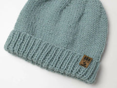 Fold Over Brim Winter Hat (Knit)