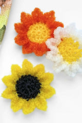 Sunflower Dish Scrubby (Crochet)