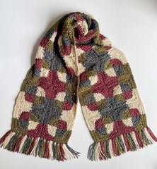 Patchwork Revelry Scarf (Crochet)