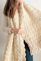Fireside Blanket Scarf (Crochet)