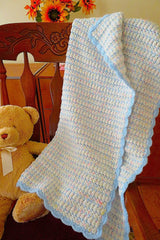 Soft Cluster Baby Blanket (Crochet)