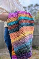 Crochet Color Medley Blanket (Crochet)