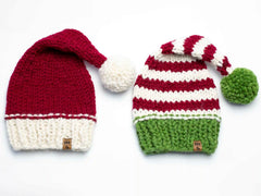 Classic Elf Stocking Cap (Knit)