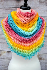 Spring Me Forward Scarf (Crochet)