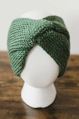 Cozy Twist Headband (Circular Knitting Machine)