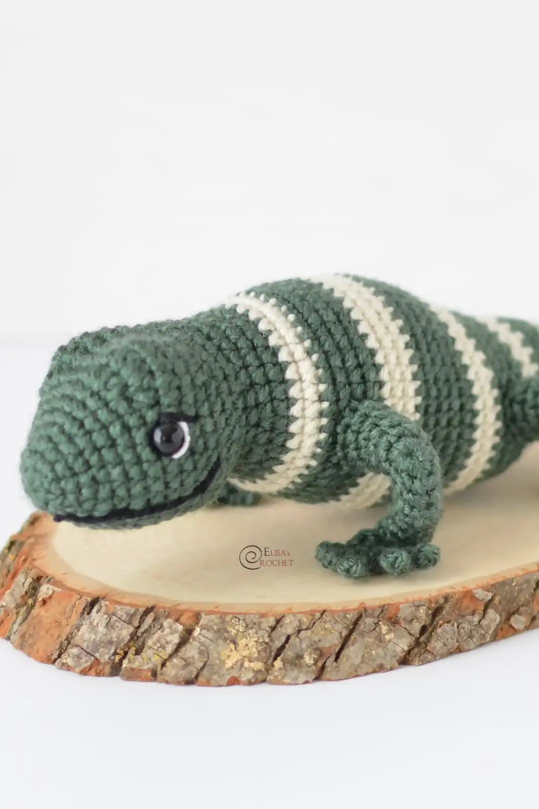 Fiji Banded Iguana (Crochet)