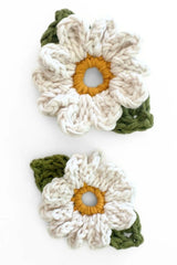 The Crochet Daisy Flower Appliqué (Crochet)