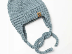 Solid Ear Flaps Hat (Knit)