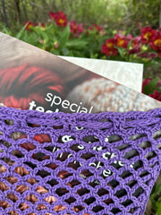 Medium Mesh Produce Book Ball Bag (Crochet)