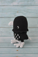 Kieran the Raven (Crochet)
