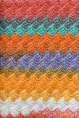 Dragon Scales Baby Blanket (Crochet)