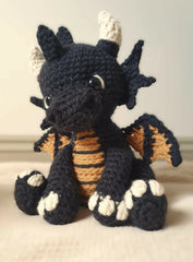 Dragon Baby Plush Toy Amigurumi Crochet Pattern