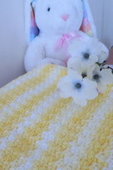 Lemon Meringue Dreams Ice Cream Baby Blanket (Crochet)