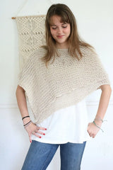 Easy Poncho (Knit)