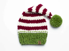 Classic Elf Stocking Cap (Knit)