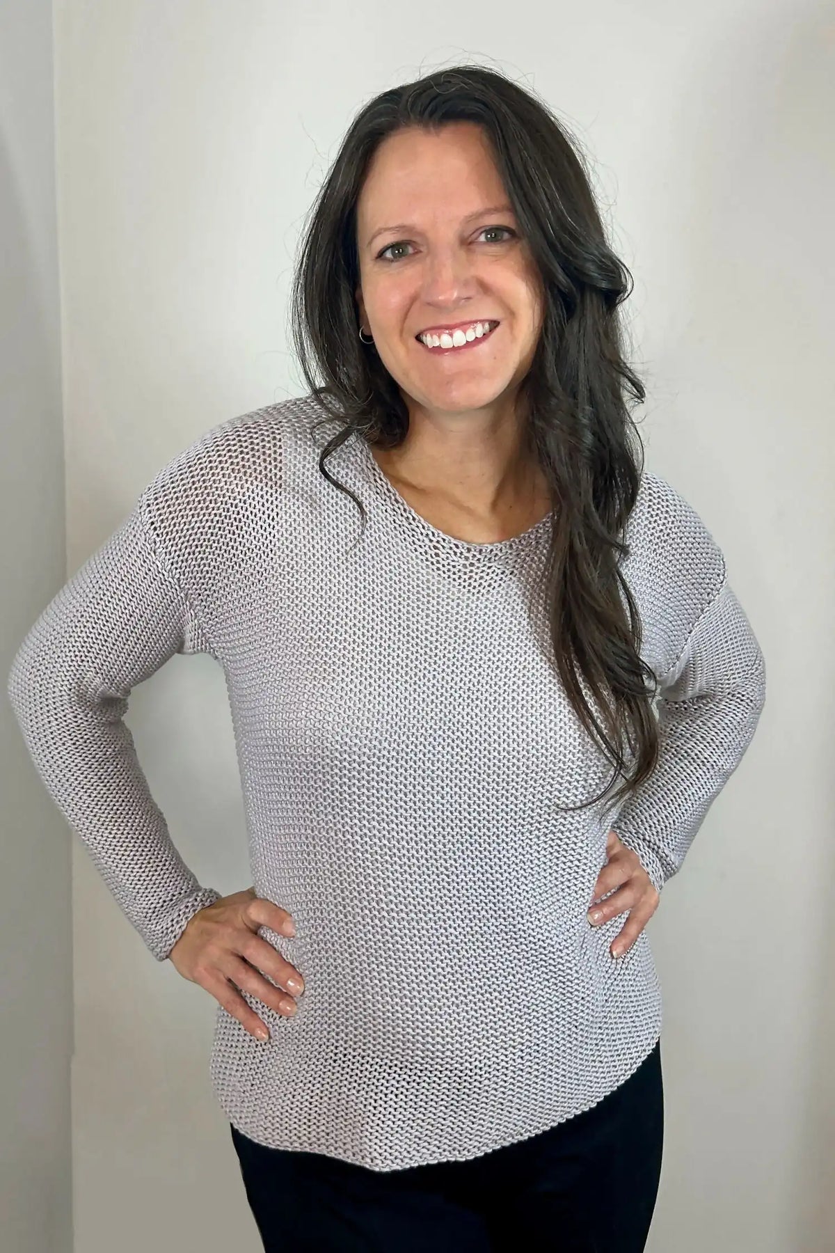 Simple Stitch Sweater (Machine-Knit)