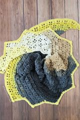 Chocolate Block Scarf (Crochet)