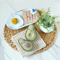 Breakfast Play Food Collection (Crochet)