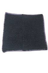Cat on Full Moon Pillow Sham (Crochet)