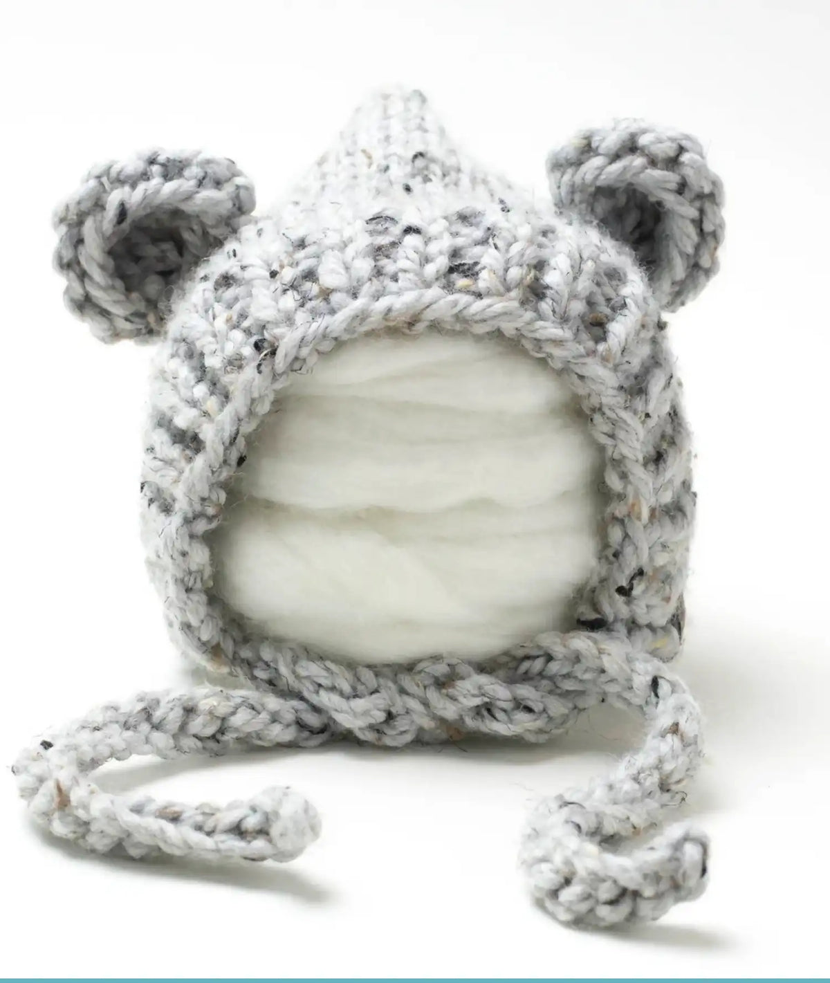 Bear Ears Pixie Bonnet (Knit)