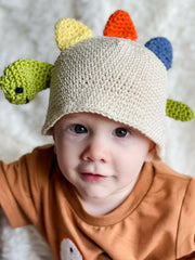 Dinosaur Bucket Hat (Crochet)