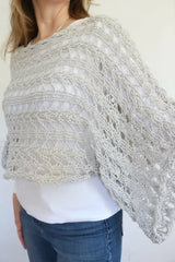 Lace Poncho Shrug (Knit)